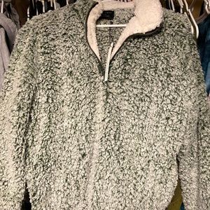 Boutique sherpa pullover